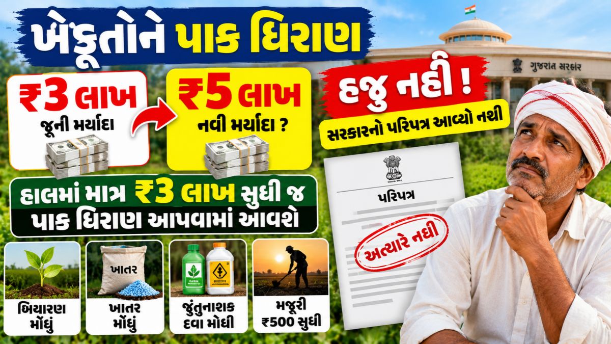 Gujarat Farmers Crop Loan 2026